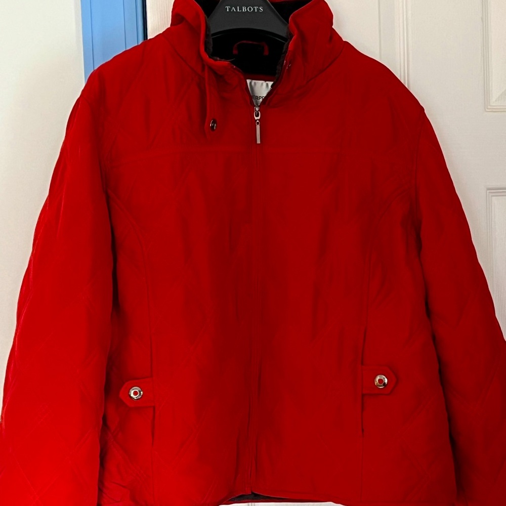 Weatherproof Quilted Jacket- Merlot